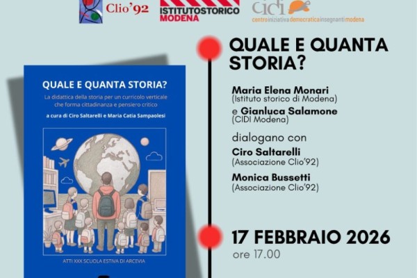 Quale e quanta storia