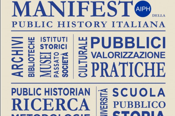 Il manifesto della Public History italiana