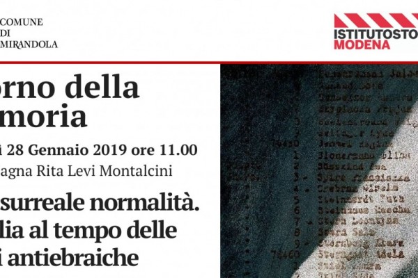 Giornata della Memoria a Mirandola