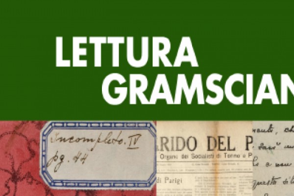 Lettura gramsciana 2019. Socialismo e cultura
