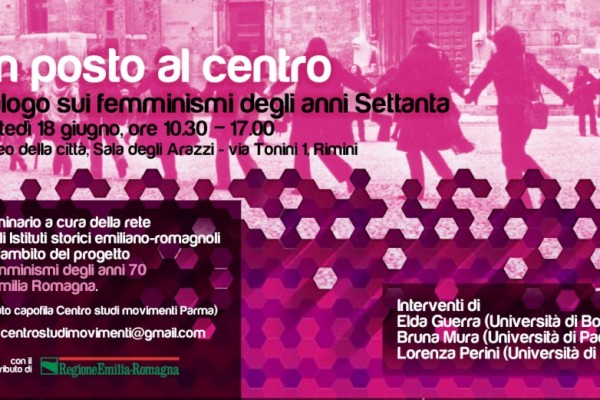 Un posto al centro. Dialogo sui femminismi degli anni '70