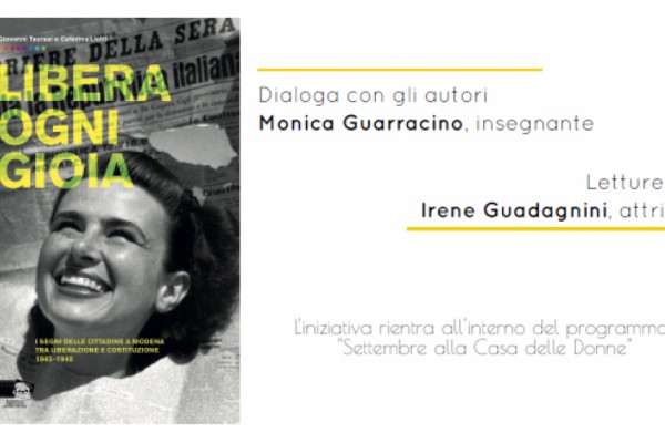 'Libera ogni gioia', presentazione a Modena