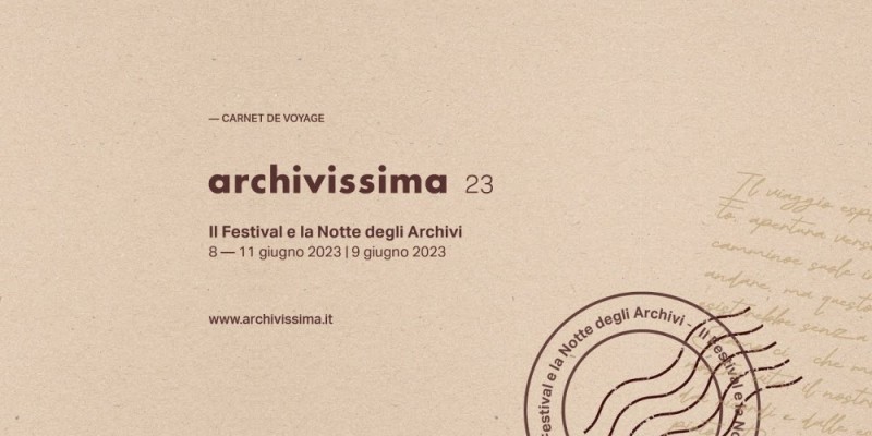 Archivissima 2023 - carnet de voyage